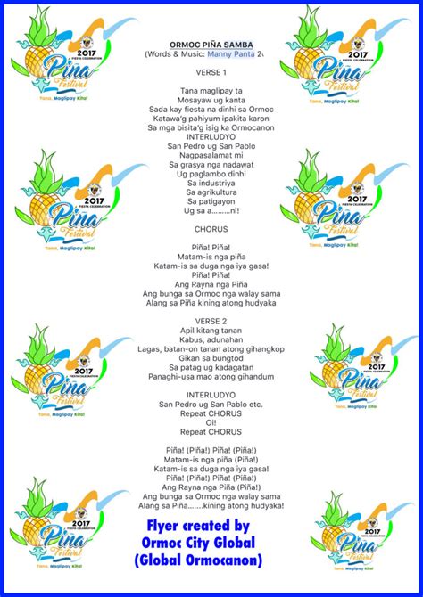 ormoc hymn lyrics